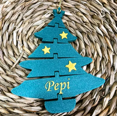 Móc Trang Trí Cây Thông Noel Khớp Nối - Quà Tặng Giáng Sinh Cá Nhân Hóa