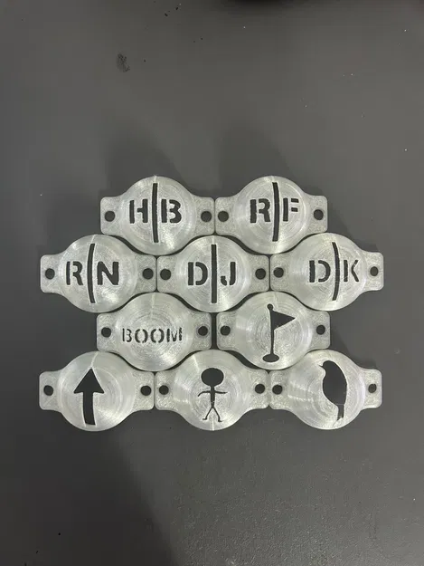 Stencil bóng golf tuỳ biến (Custom golf ball stencil) - Image 2