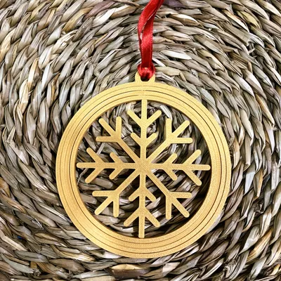 Quả Châu Bông Tuyết Quay Đồ Chơi Giáng Sinh Fidget Độc Đáo