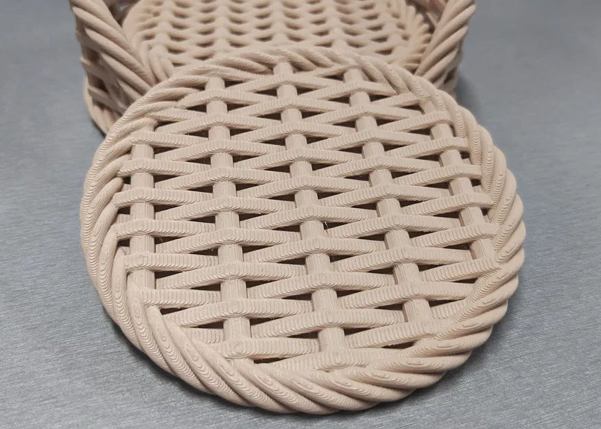 Bộ Lót Ly Đan Lát (Woven Coasters) - Image 4