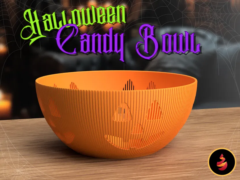 Tô Kẹo Halloween (Halloween Candy Bowl) 9 inch - Image 1