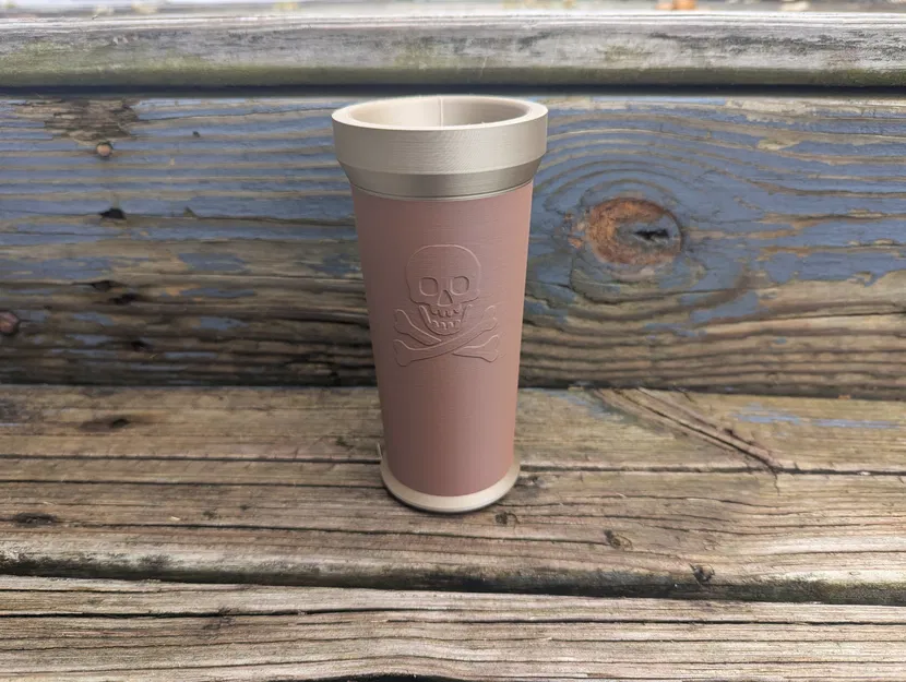 Ống nhòm cướp biển xếp gọn (Collapsing Pirate Spyglass) Print-In-Place - Image 3