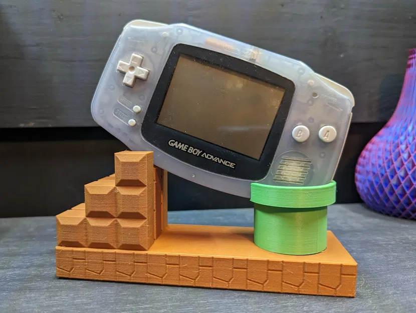 Kệ trưng bày GBA chủ đề Mario (Mario Themed GBA Display Stand) - Image 3