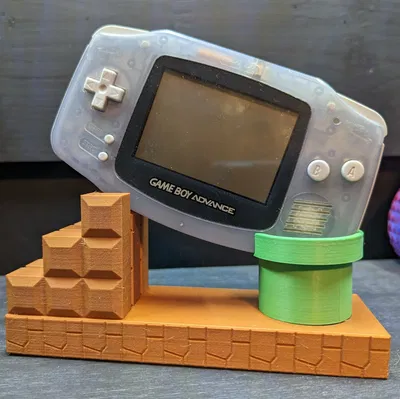 Kệ trưng bày GBA chủ đề Mario (Mario Themed GBA Display Stand)