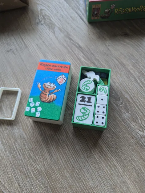 Bản bỏ túi Pickomino/Regenwormen/Heckmeck kèm expansion (in 3D) - Image 2