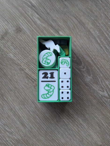 Bản bỏ túi Pickomino/Regenwormen/Heckmeck kèm expansion (in 3D) - Image 7