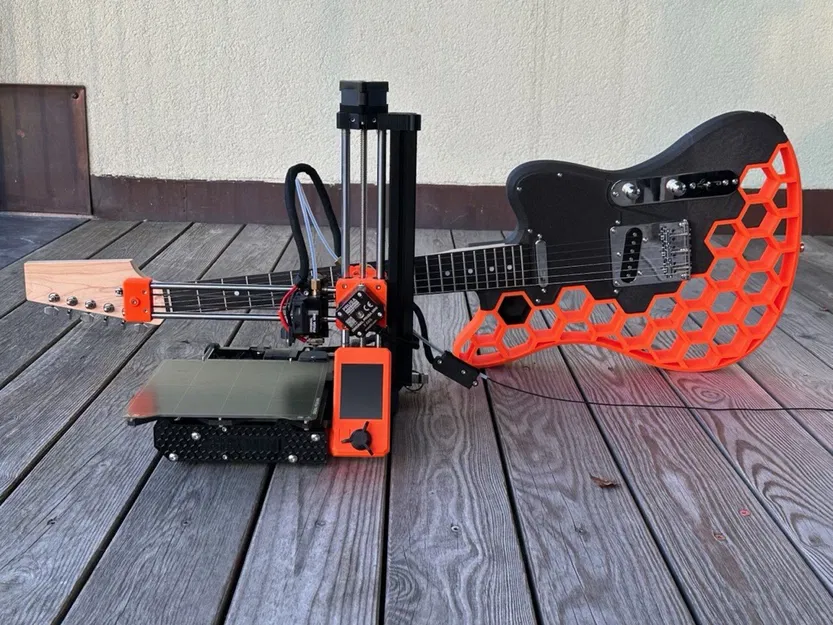 Mô Hình Guitar Prusacaster Cho Prusa Mini/Mini+ - Image 1