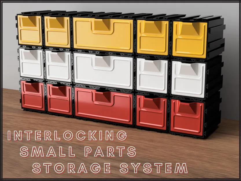 Hệ Thống Lưu Trữ Chi Tiết Nhỏ Liên Kết (Interlocking Small Parts Storage System) - Image 1