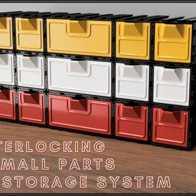 Hệ Thống Lưu Trữ Chi Tiết Nhỏ Liên Kết (Interlocking Small Parts Storage System)
