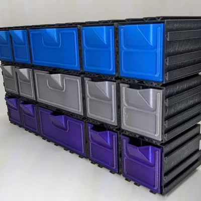 Hệ Thống Lưu Trữ Chi Tiết Nhỏ Liên Kết (Interlocking Small Parts Storage System)