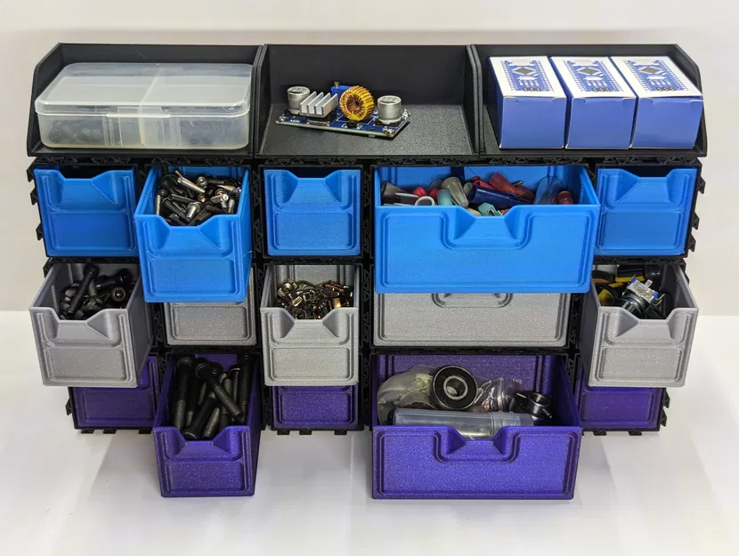 Hệ Thống Lưu Trữ Chi Tiết Nhỏ Liên Kết (Interlocking Small Parts Storage System) - Image 4