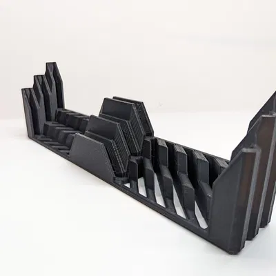 Kệ giữ steel sheet dạng bậc cho Prusa Mini