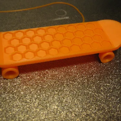 Finger Board LC / Mini skateboard print in place (fingerboard)