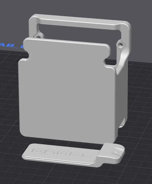 Hộp Chứa "Poop Box" BABEL Chất Lượng Cao Cho Máy In 3D QIDI Plus 4 - Image 1