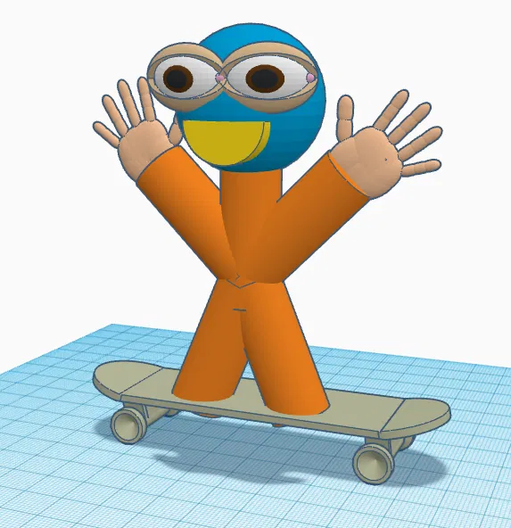 Finger Board LC / Mini skateboard print in place (fingerboard) - Image 8