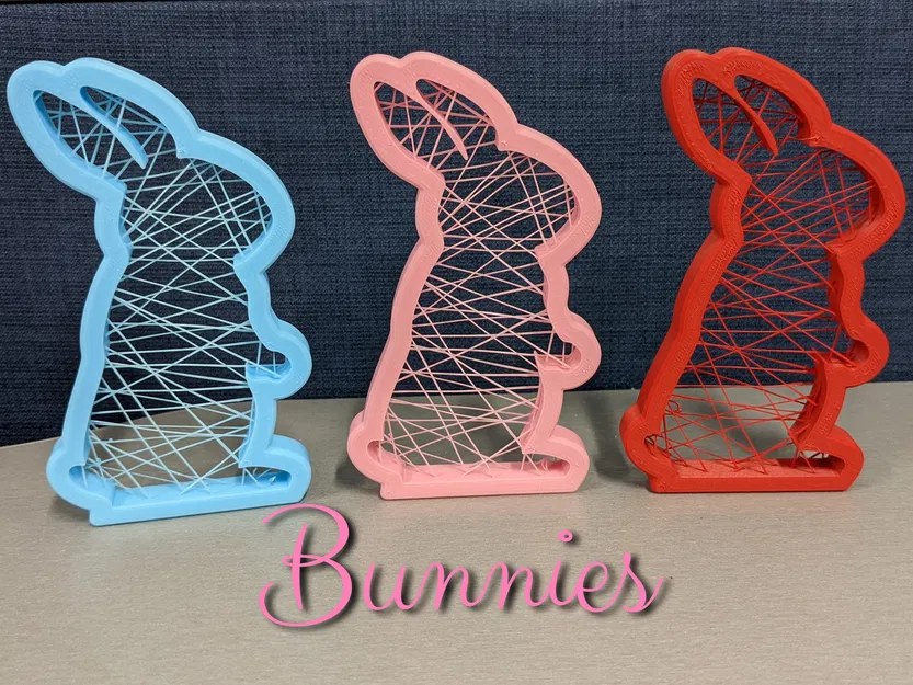 Bridging Bunny & Friends – Thỏ & Bạn Bè (Đồ trang trí Easter dùng bridging) - Image 2