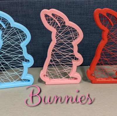 Bridging Bunny & Friends – Thỏ & Bạn Bè (Đồ trang trí Easter dùng bridging)