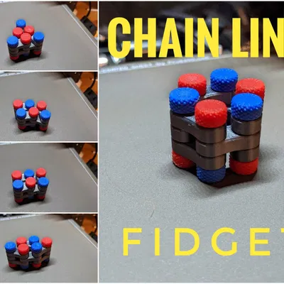 Chain Link Fidget Toy V1 (Đồ chơi fidget mắt xích)