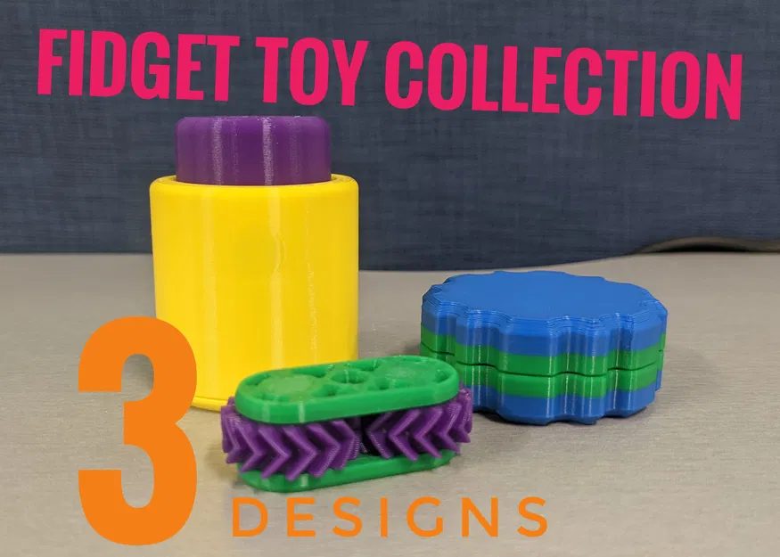 Bộ Sưu Tập Đồ Chơi Fidget (Fidget Toy Collection) - Image 1