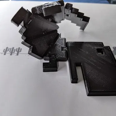 Mô Hình Khủng Long T-Rex Google Chrome 3D Cử Động Linh Hoạt