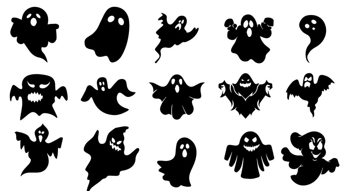 Mô Hình Ma 3D Độc Đáo Cho Trang Trí Halloween - Image 1