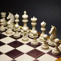 Bộ cờ vua (Chess set) kèm bàn cờ gấp gọn - Thumbnail 1