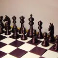 Bộ cờ vua (Chess set) kèm bàn cờ gấp gọn - Thumbnail 3