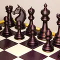 Bộ cờ vua (Chess set) kèm bàn cờ gấp gọn - Thumbnail 6