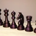 Bộ cờ vua (Chess set) kèm bàn cờ gấp gọn - Thumbnail 16