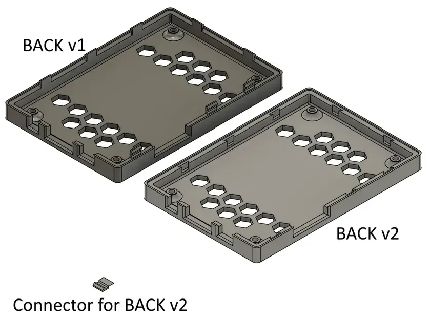 Vỏ màn hình BTT HDMI5 v1.1 (BTT HDMI5 v1.1 screen case) - Image 3