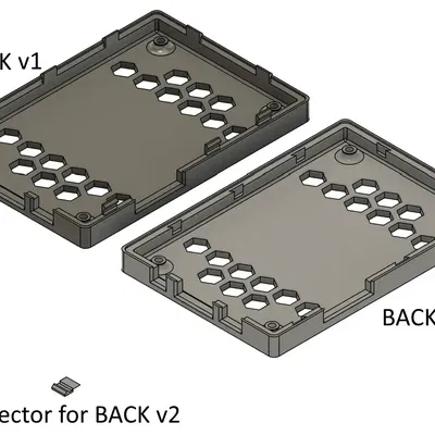 Vỏ màn hình BTT HDMI5 v1.1 (BTT HDMI5 v1.1 screen case)