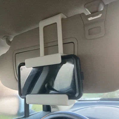 Giá đỡ điện thoại gắn tấm che nắng ô tô (Car Visor Phone Holder)