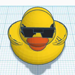 Vịt Đồ Chơi "Cool Ngầu" - Mẫu In 3D Độc Đáo