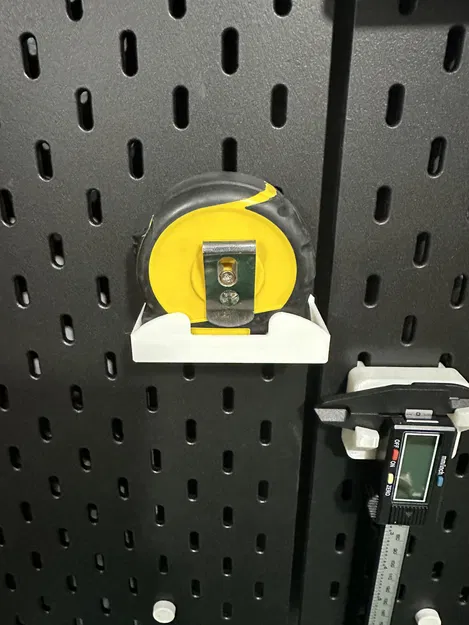 Giá đỡ thước cuộn Stanley Tylon 5m cho IKEA Skadis - Image 1