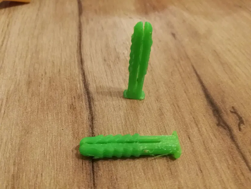 Tắc kê tường in 3D 6mm x 30mm (Printable wall plug) - Image 1