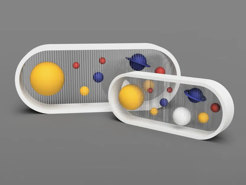 Hệ Mặt Trời Bento Treo Lơ Lửng (Suspended Bento Solar System) - Image 1