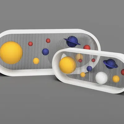 Hệ Mặt Trời Bento Treo Lơ Lửng (Suspended Bento Solar System)