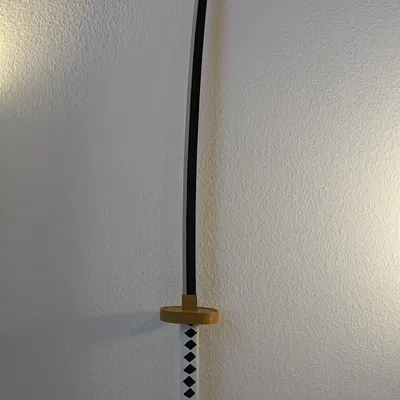 Katana - Zorro Wado Ichimonji One Piece - Parametric