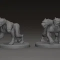 Mô Hình Cerberus 3D - Chó Ba Đầu Canh Cổng Địa Ngục - Thumbnail 1