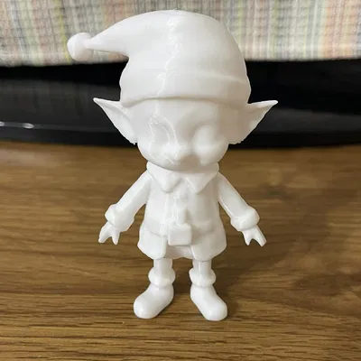 Tượng Yêu Tinh Noel Số 2 - Mô Hình 3D Cho Bạn Sáng Tạo