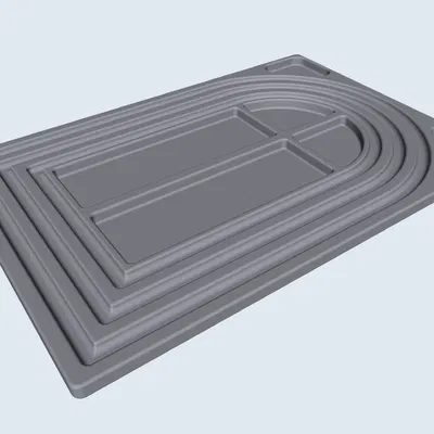 Bảng Sắp Xếp Hạt Trang Sức In 3D Tiện Lợi