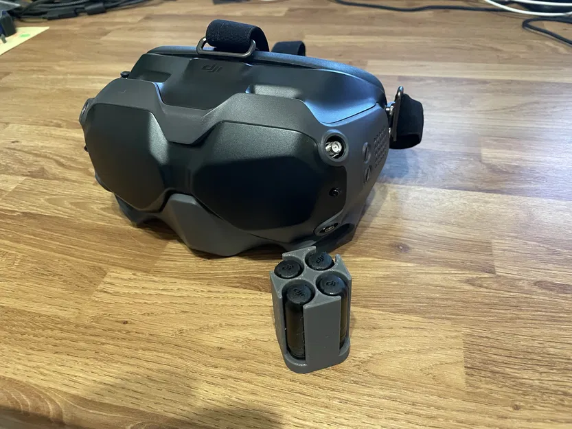 Nắp chống bụi/giá giữ anten cho DJI FPV Goggle - Image 1