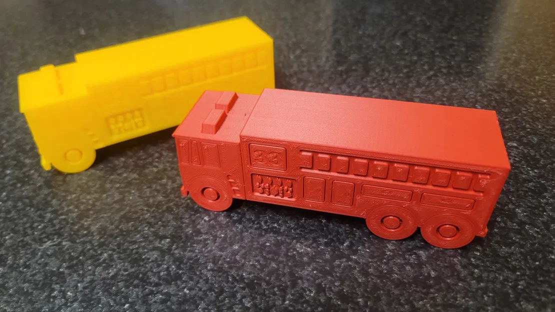 Xe Cứu Hỏa 33 Bản Ngắn V3 (Tỉ Lệ Đã Duyệt) - Image 1