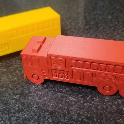 Xe Cứu Hỏa 33 Bản Ngắn V3 (Tỉ Lệ Đã Duyệt)