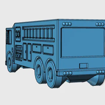 Xe Cứu Hỏa 33 Bản Ngắn V3 (Tỉ Lệ Đã Duyệt)