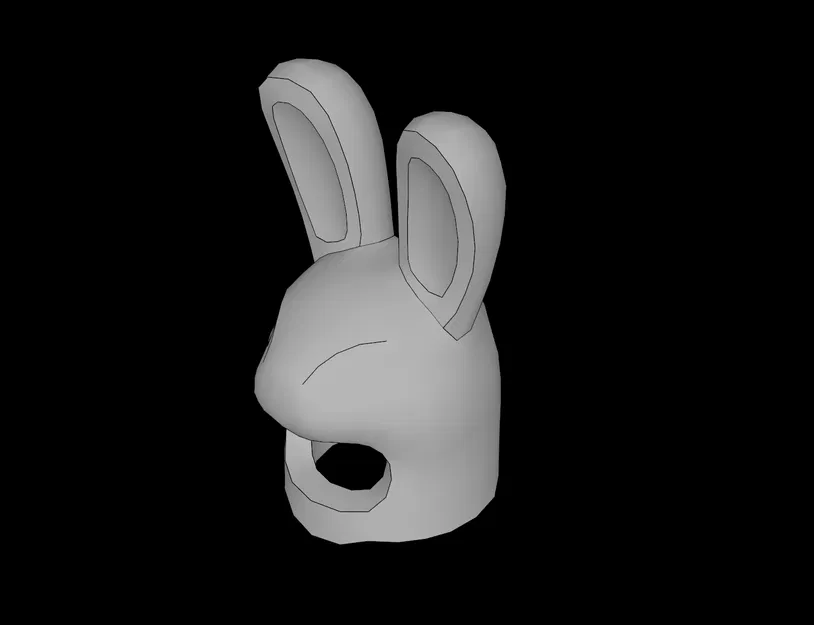 Mũ Trùm Đầu Thỏ Cho Minifigure Lego Tương Thích - Image 1