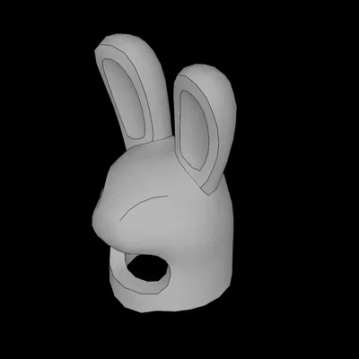 Mũ Trùm Đầu Thỏ Cho Minifigure Lego Tương Thích