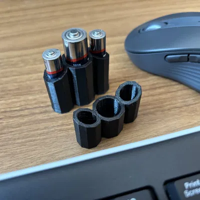 Hộp đựng pin AA & AAA