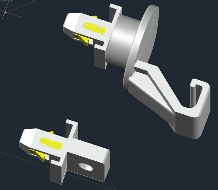 Móc Treo Túi Cốp Xe Honda CRV Bằng Công Nghệ In 3D - Image 1