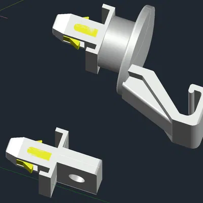 Móc Treo Túi Cốp Xe Honda CRV Bằng Công Nghệ In 3D